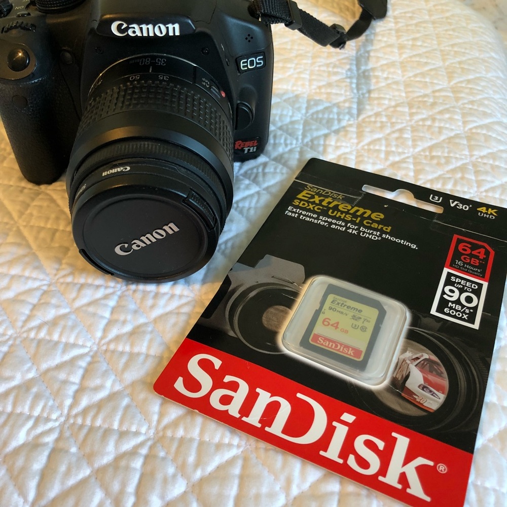 SanDisk Extreme 64GB memory card